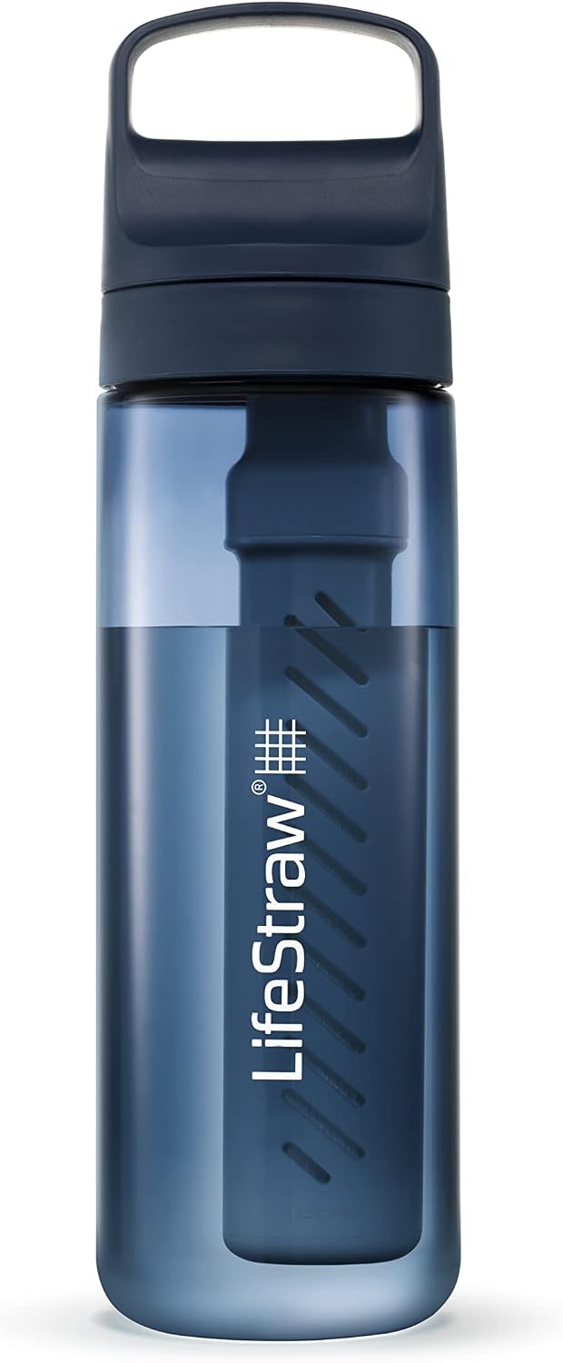 Bouteille d'eau filtrée LifeStraw Go Series 22 oz de la mer Égée